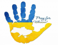 High five Pray for Ukraine