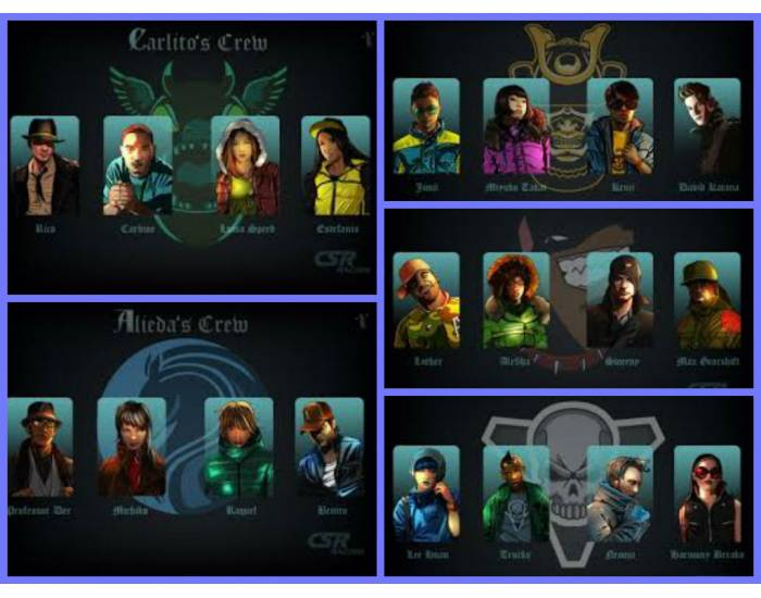 CSR RACING TIER BOSSES CREWS 2 Quiz