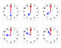 Clocks hour