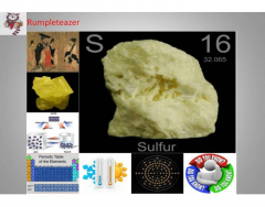 Elements: Sulphur