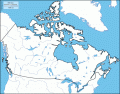 River, Lakes and Seas of Canada & surroundings