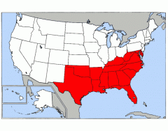 Southern States of the U.S.A