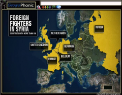 Foreign fighters in Syria and Iraq in 2014