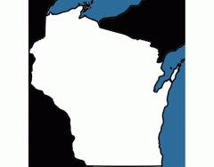 Large Wisconsin Cities Geography