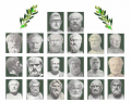 Men of ancient Athens                                   .