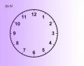 Subtraction Clock (10-N)