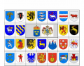 Coats of Arms, Provinces of Sweden