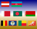 Borders along Flags (A,B)