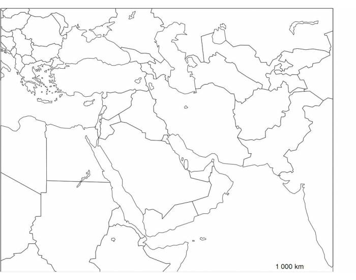 Pays Moyen-Orient Quiz