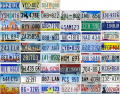 US License Plates by pictures