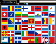 De vlaggen van Europa