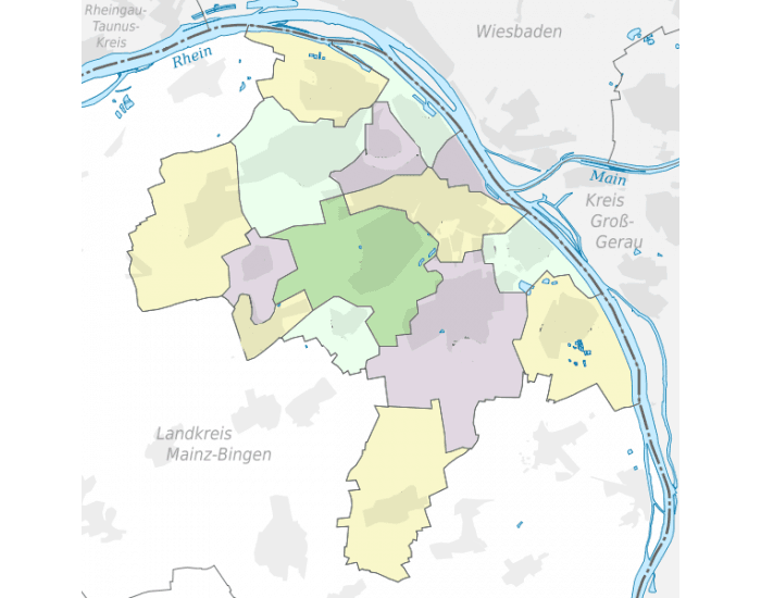 Stadt Mainz (Ortsbezirke) Quiz