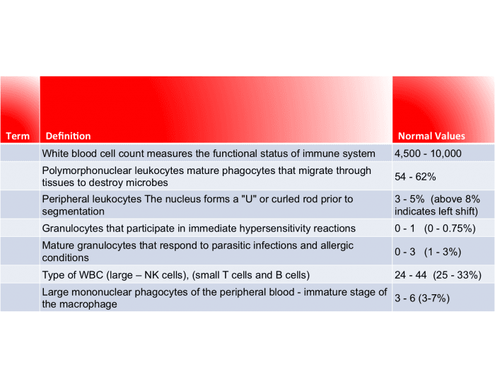 CBC w/ Differential Quiz