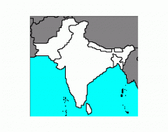 South Asia Map Quiz (with capitals)