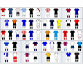 FA Premier League 2009/10, Team Colours