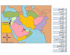 Arabic: Middle Eastern Countries in Arabic