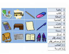 Arabic: School Items