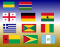 Borders along flags (G)