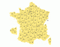 Department numbers of France