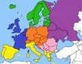 EUROPEAN REGIONS WITH COUNTRIES