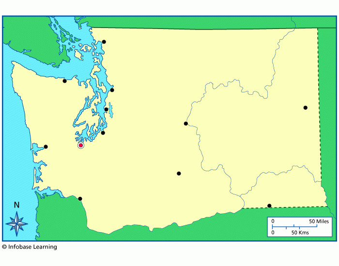 Washington State Map Quiz