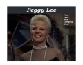 Peggy Lee's Academy Award nominated role