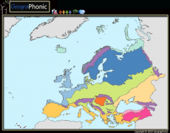 Biogeographical regions of Europe