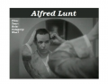 Alfred Lunt's Academy Award nominated role