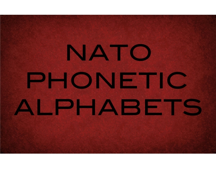 NATO Alphabet Quiz NATO Alphabet Quiz
