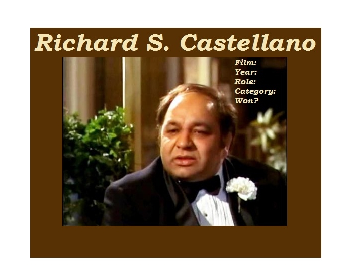 Richard S. Castellano’s Academy Award nom. role Quiz
