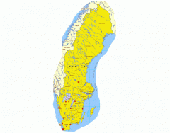 Swedish urban areas from A to Ö