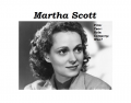 Martha Scott's Academy Award nominated role