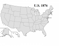 Unit 5 Map Quiz - U.S. 1876 - David Kuzma