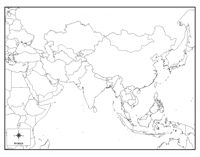 Asia/Australia Map Quiz