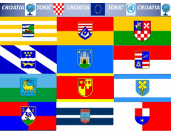 ZASTAVE ŽUPANIJA RH-FLAGS OF CROATIAN DISTRICTS