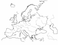 Európa: tengerek, öblök, folyók, tavak...
