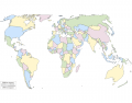 Countries of the World Map Test