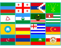 Caucasian Flags