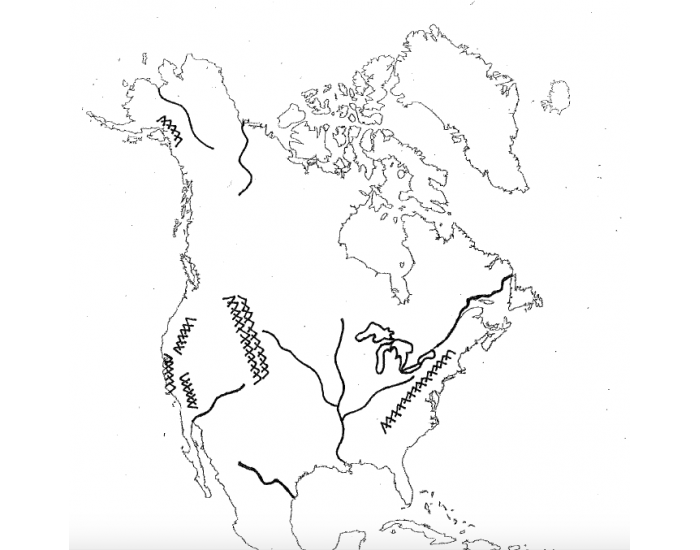 U S Physical Map Quiz