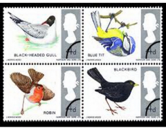 Birds on British Stamps