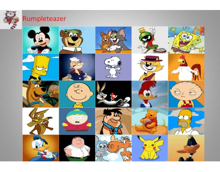 Top 25 Cartoon Characters Quiz