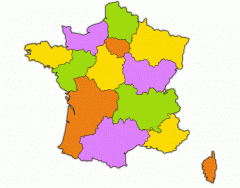 Regions of France - since 2016