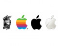 Evolution of Logos: Apple