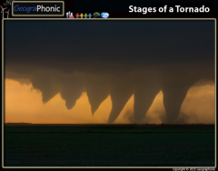  Stages of a Tornado