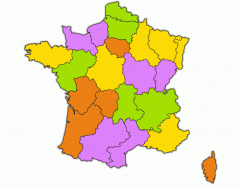 Regions of France - territorial reorganisation '16