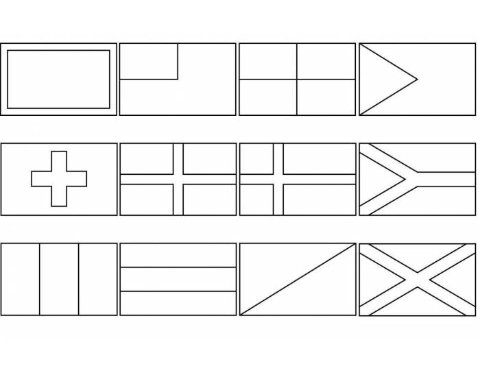 Basic Flags Pattern Flag Patterns Quiz