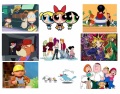 Animated TV series years 1990-3 
