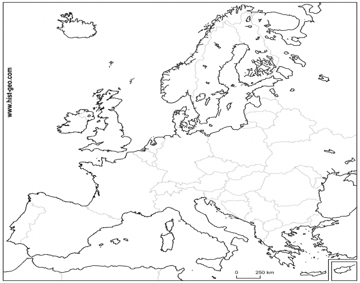 Western Europe Political Map Quiz