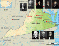 USA Presidents from Virginia