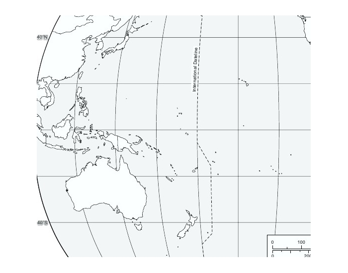 Pacific Rim Map Quiz